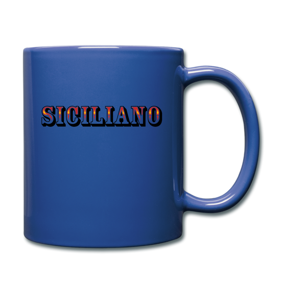 Siciliano Full Color Mug 11 oz - royal blue