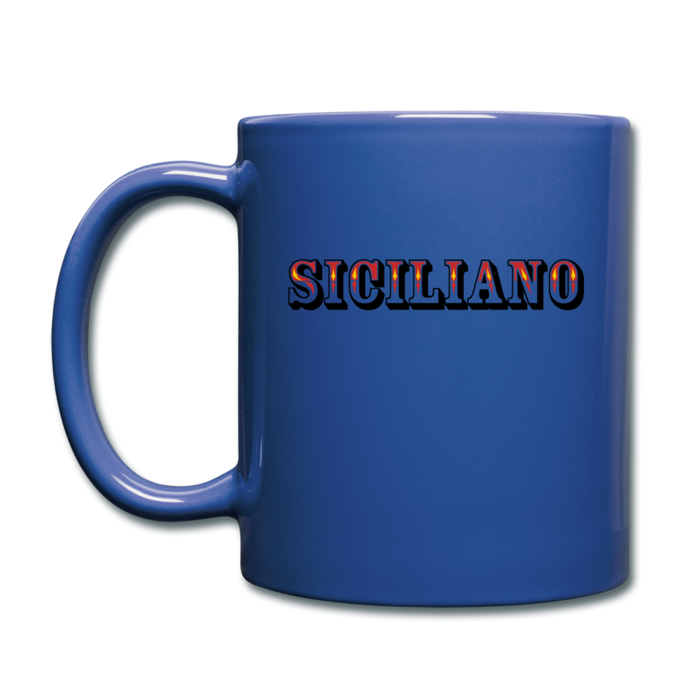 Siciliano Full Color Mug 11 oz - royal blue