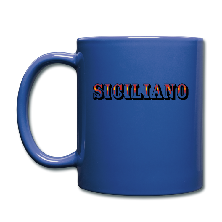 Siciliano Full Color Mug 11 oz - royal blue