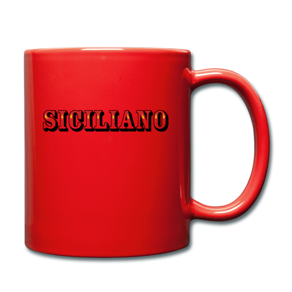 Siciliano Full Color Mug 11 oz - red