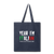 Yeah I'm Italian Cotton Tote Bag - black