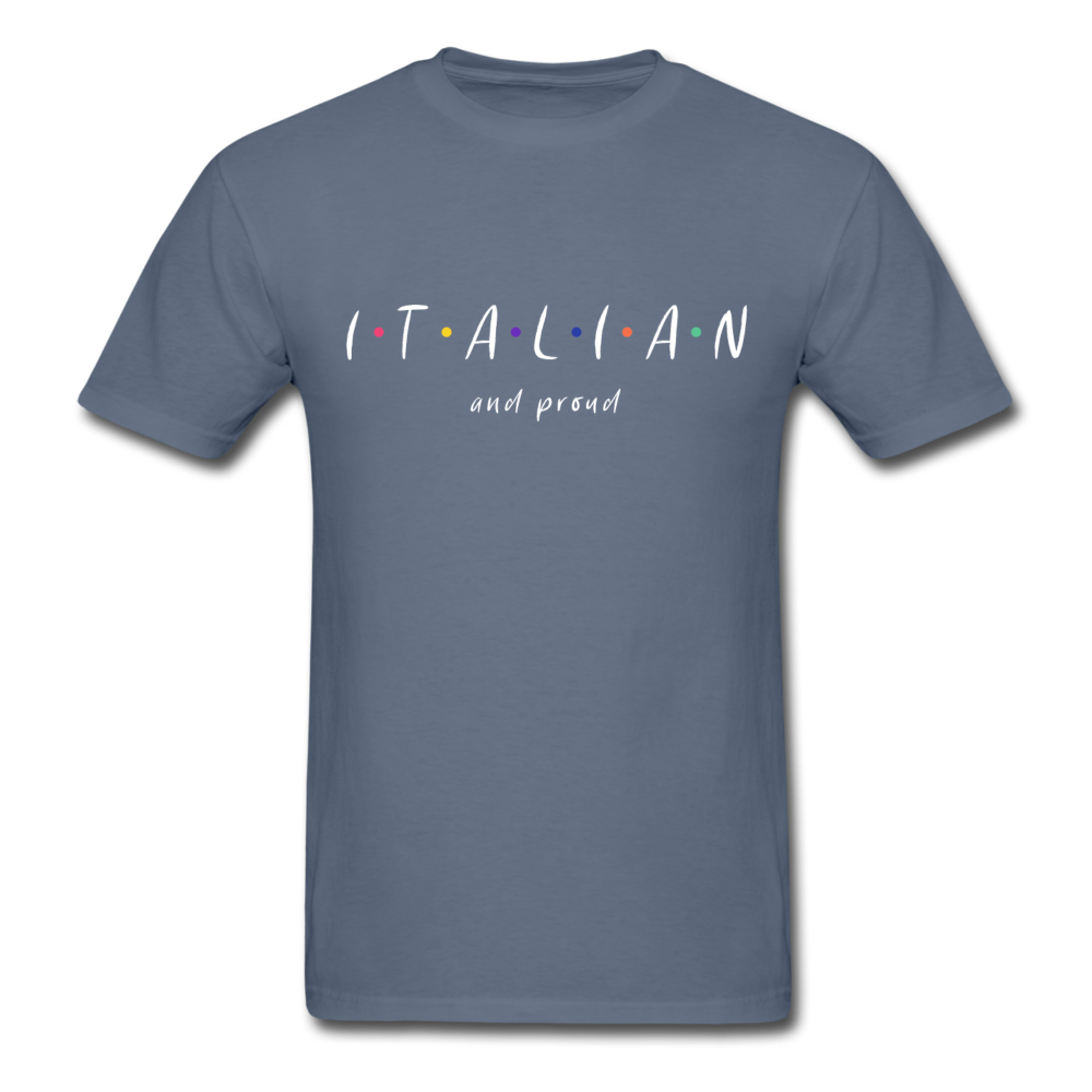 Italian and proud T-shirt - black