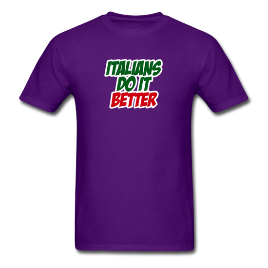 Italians do it better 2 T-shirt - purple