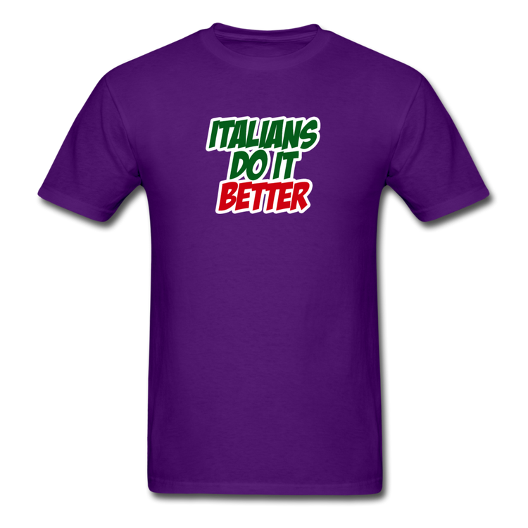 Italians do it better 2 T-shirt - purple