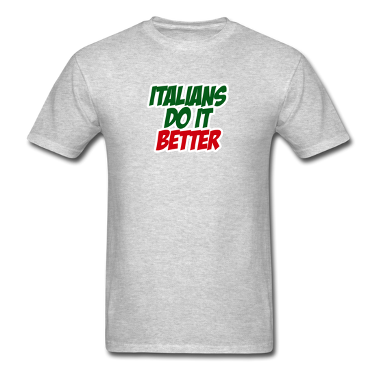 Italians do it better 2 T-shirt - heather gray