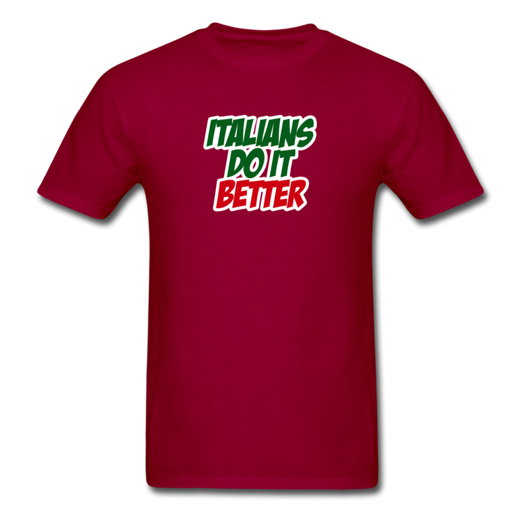 Italians do it better 2 T-shirt - dark red