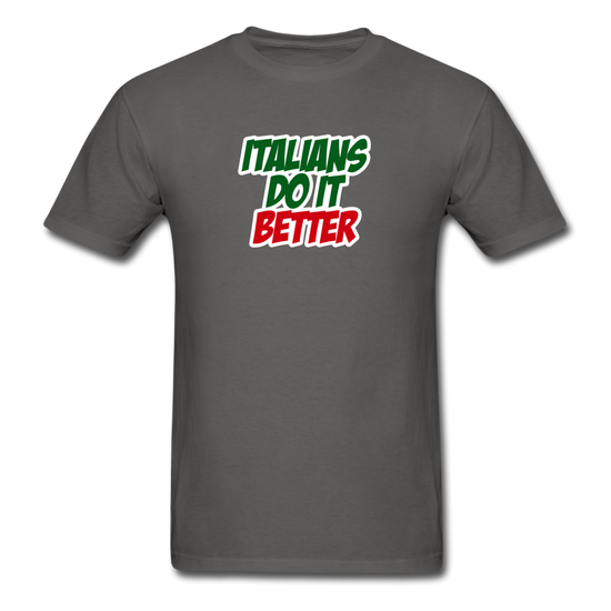 Italians do it better 2 T-shirt - charcoal