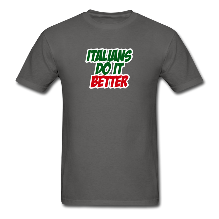 Italians do it better 2 T-shirt - charcoal