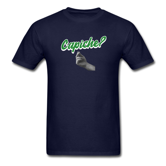 Capiche?  T-shirt - navy