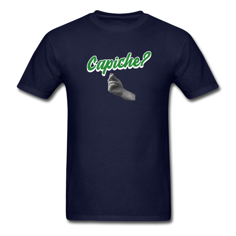 Capiche?  T-shirt - navy