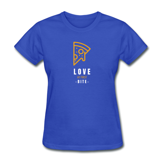 Love at first bite Women's T-Shirt - royal blue