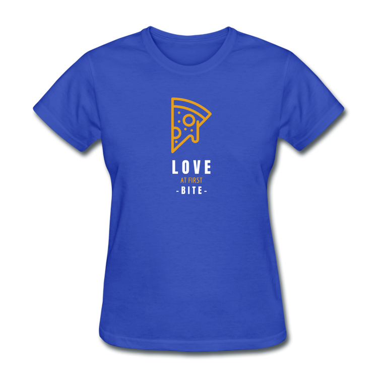 Love at first bite Women's T-Shirt - royal blue