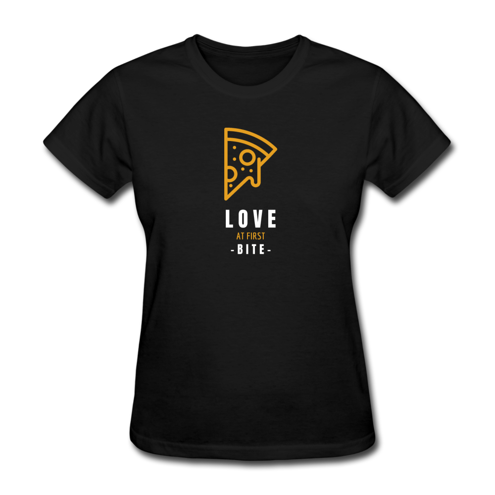 Love at first bite Women's T-Shirt - black