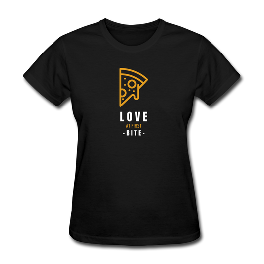 Love at first bite Women's T-Shirt - black