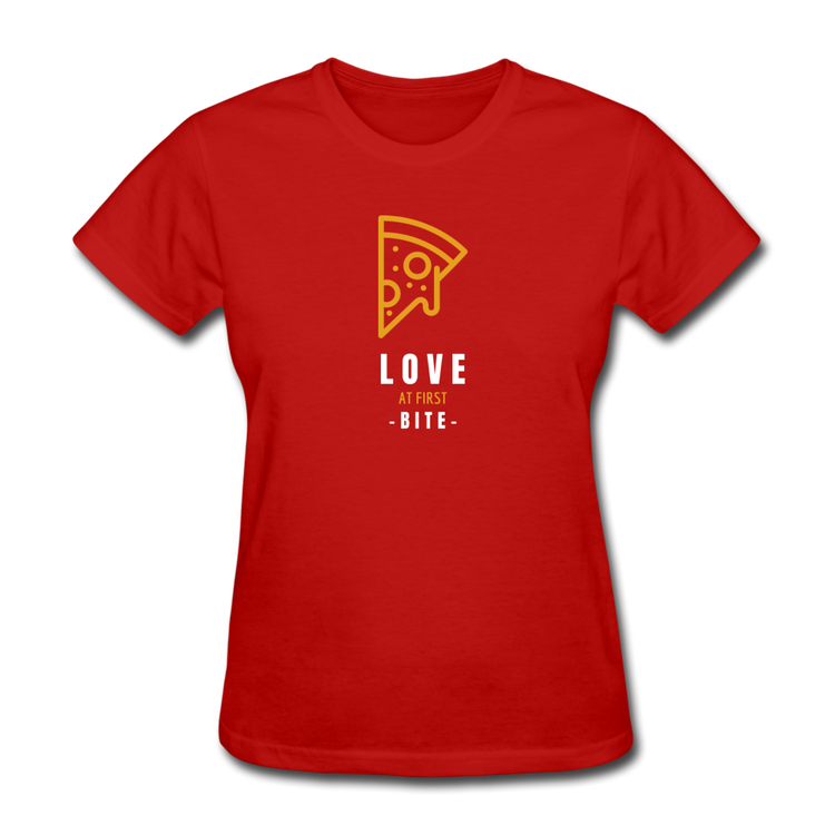 Love at first bite Women's T-Shirt - red