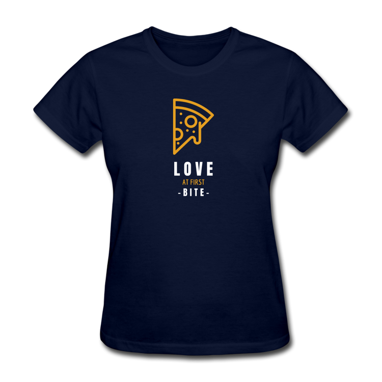 Love at first bite Women's T-Shirt - navy