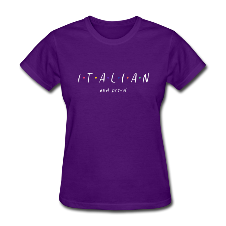 Italian and proud Women's T-Shirt - purple