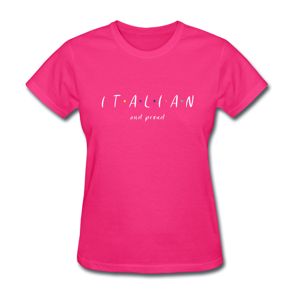 Italian and proud Women's T-Shirt - black
