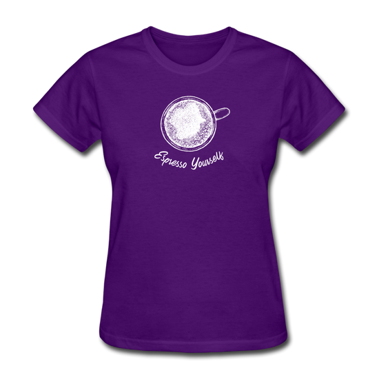 Esspresso yourself Women's T-Shirt - purple