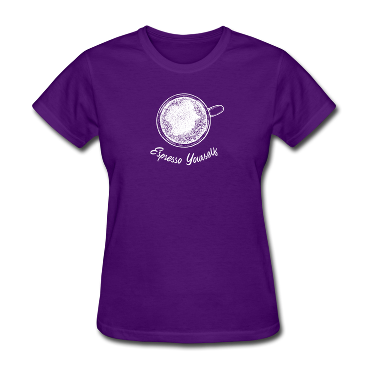 Esspresso yourself Women's T-Shirt - purple