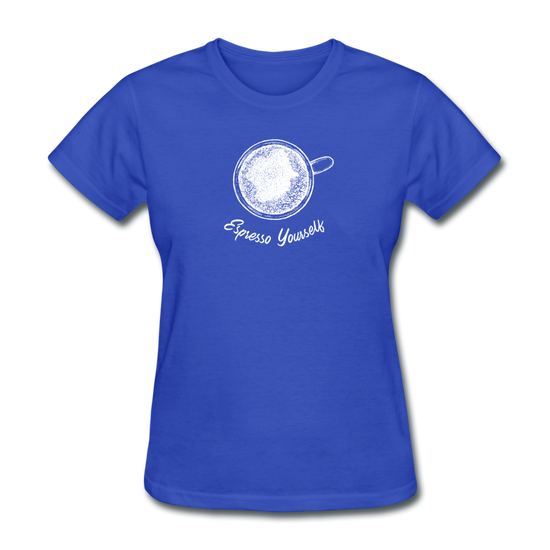 Esspresso yourself Women's T-Shirt - royal blue