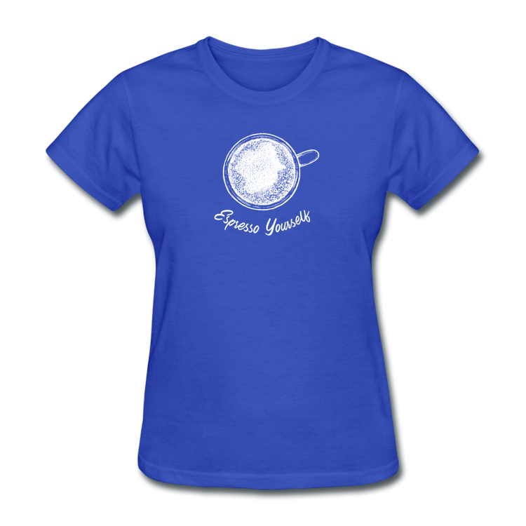 Esspresso yourself Women's T-Shirt - royal blue