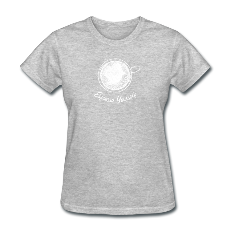 Esspresso yourself Women's T-Shirt - heather gray