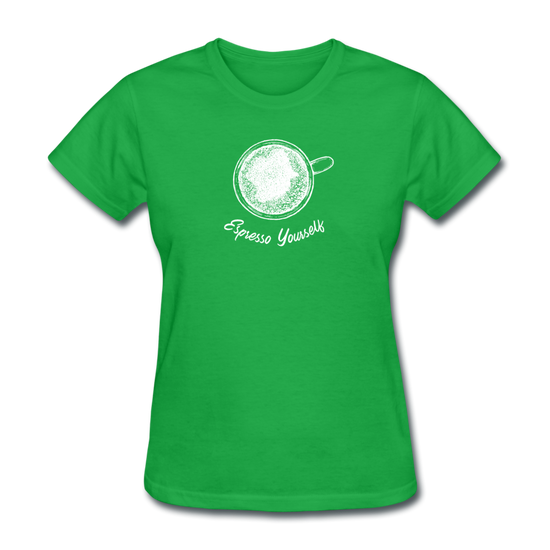 Esspresso yourself Women's T-Shirt - bright green