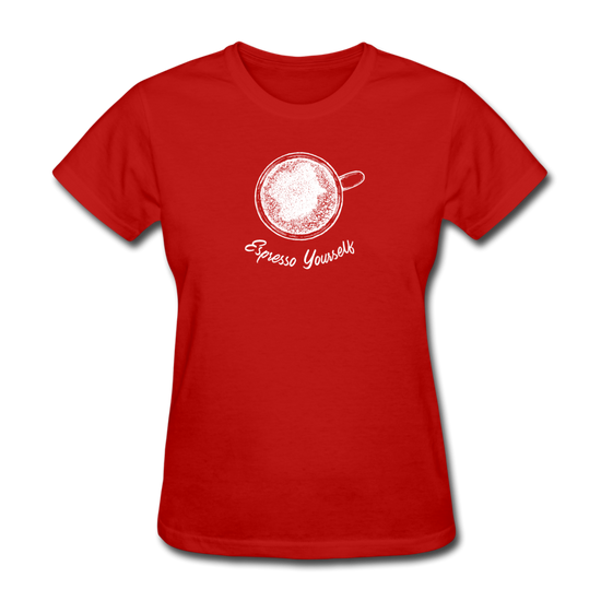 Esspresso yourself Women's T-Shirt - red