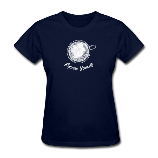 Esspresso yourself Women's T-Shirt - navy