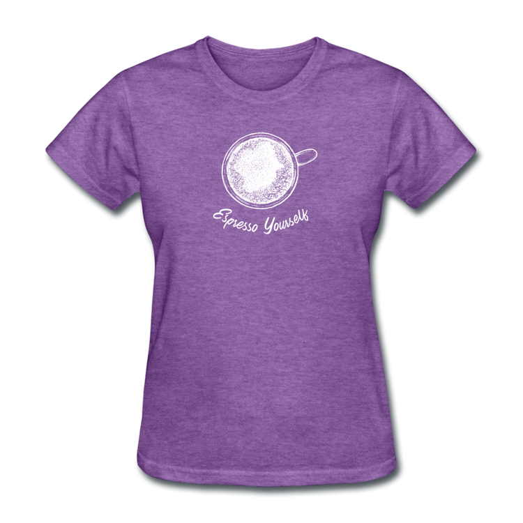 Esspresso yourself Women's T-Shirt - purple heather