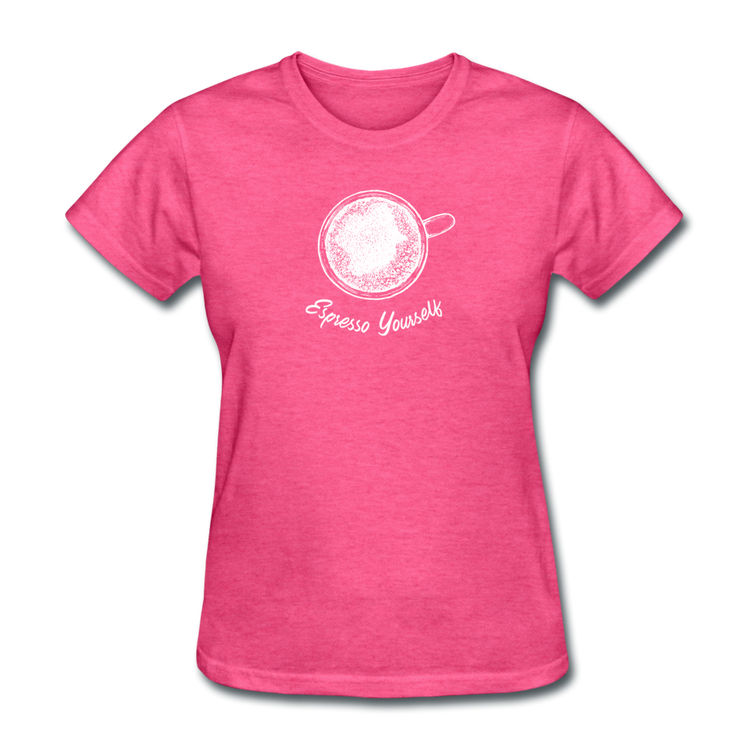 Esspresso yourself Women's T-Shirt - heather pink