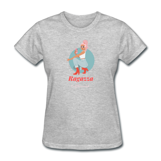 Ragazza, nofilterneeded Women's T-Shirt - heather gray