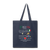 Italian (Italiano) noun Cotton Tote Bag - black