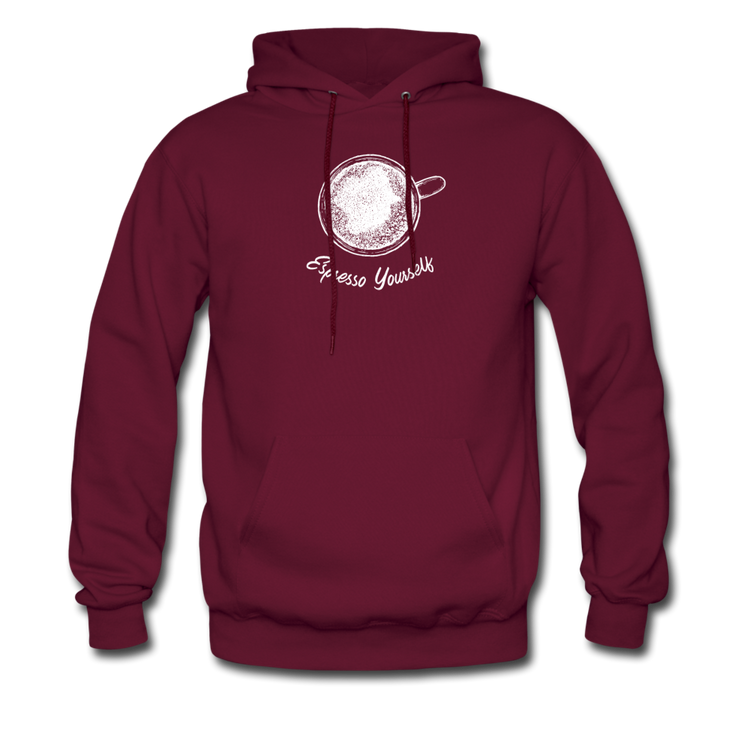 Esspresso yourself Unisex Hoodie - burgundy