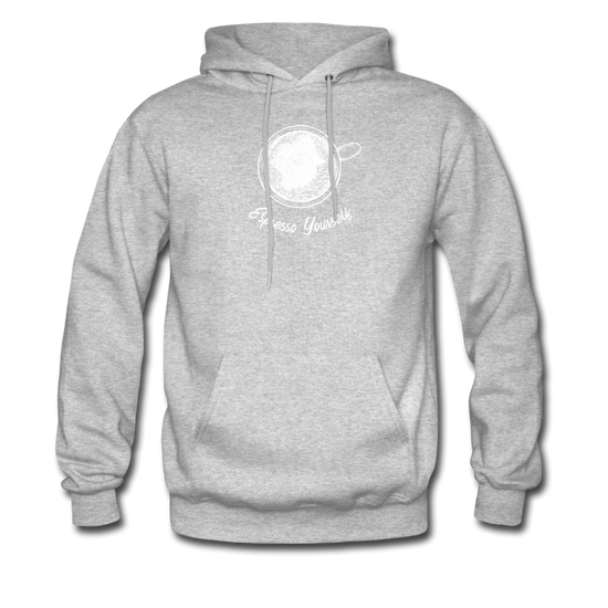 Esspresso yourself Unisex Hoodie - heather gray