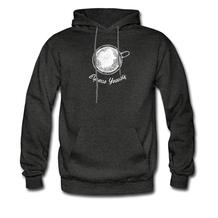 Esspresso yourself Unisex Hoodie - charcoal gray