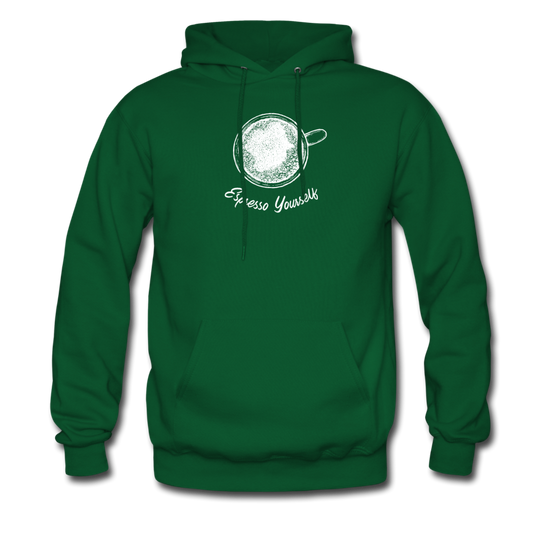 Esspresso yourself Unisex Hoodie - forest green