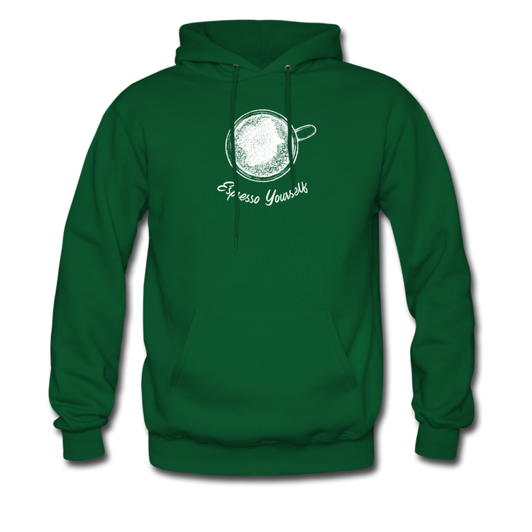 Esspresso yourself Unisex Hoodie - forest green