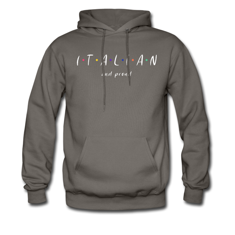 Italian and proud Unisex Hoodie - asphalt gray