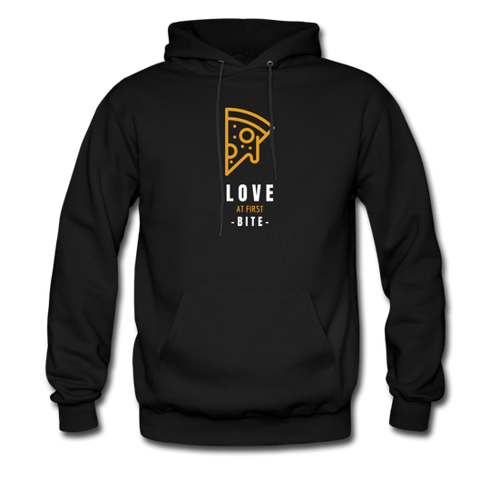 Love at first bite Unisex Hoodie - black