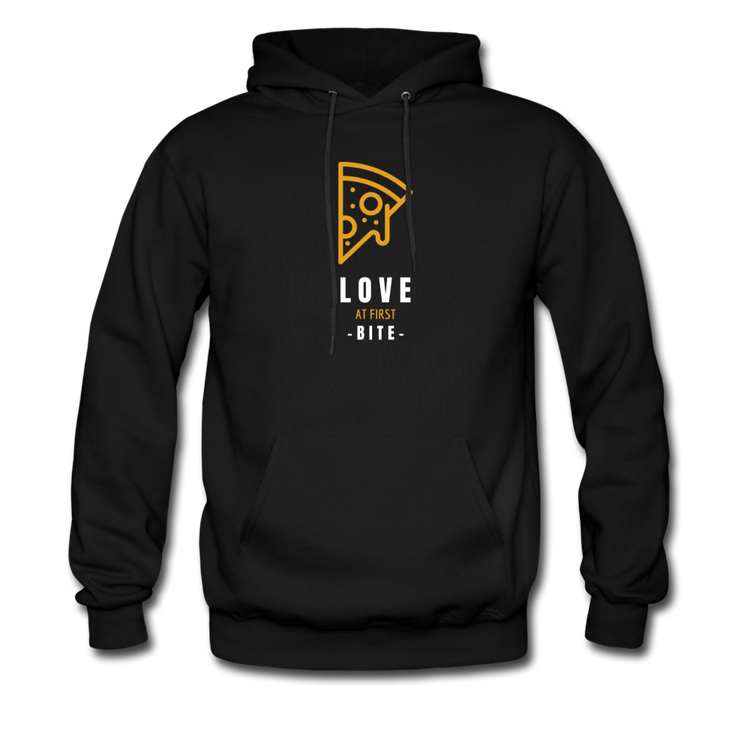 Love at first bite Unisex Hoodie - black