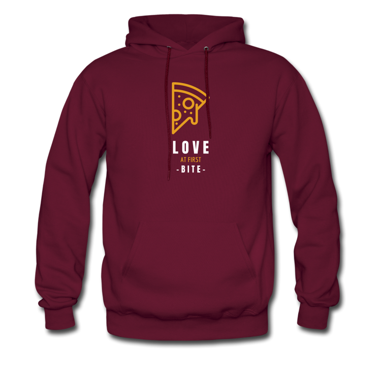 Love at first bite Unisex Hoodie - burgundy