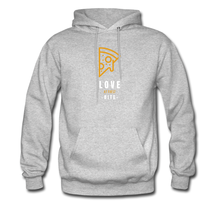 Love at first bite Unisex Hoodie - heather gray