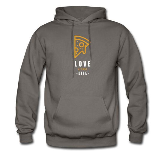 Love at first bite Unisex Hoodie - asphalt gray