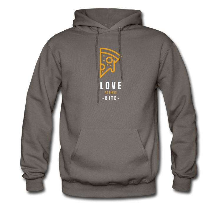 Love at first bite Unisex Hoodie - asphalt gray