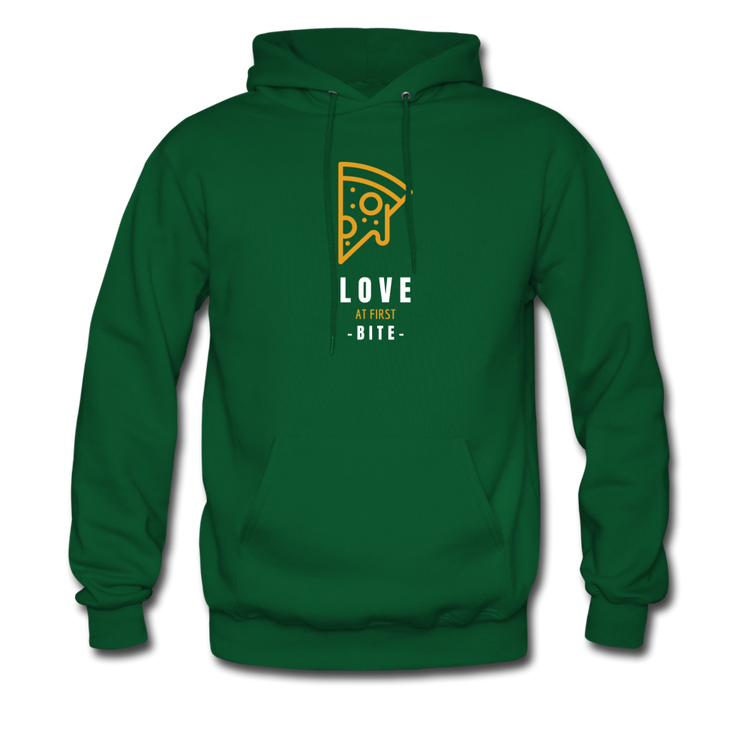 Love at first bite Unisex Hoodie - forest green