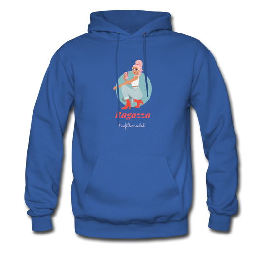 Ragazza, nofilterneeded Unisex Hoodie - royal blue