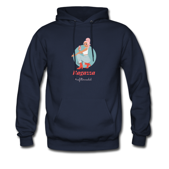 Ragazza, nofilterneeded Unisex Hoodie - navy