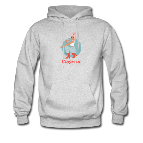 Ragazza, nofilterneeded Unisex Hoodie - ash 